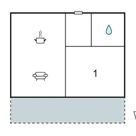 One-Bedroom Apartment Split With Sea View 02 Apartman *